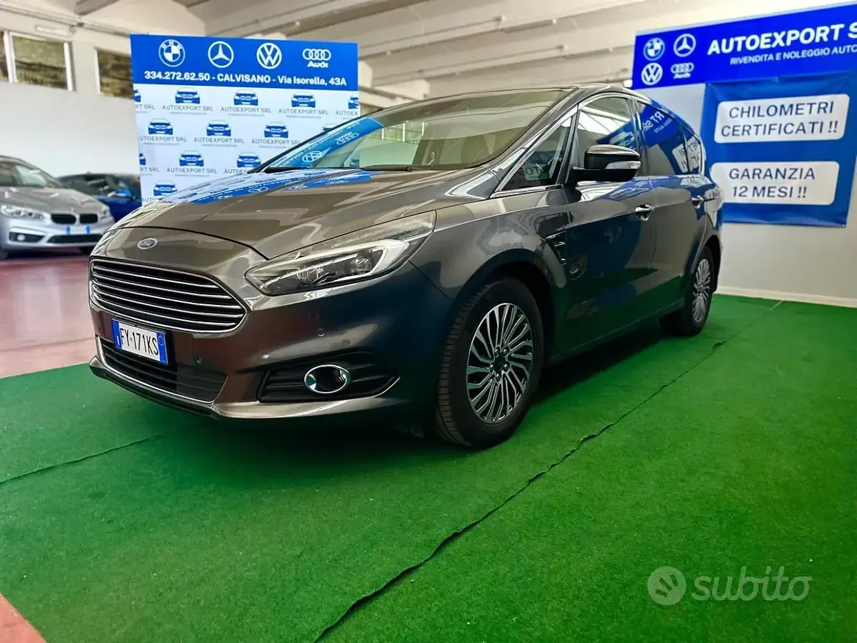 Usata Ford S-MAX Business Edition 150 CV (110 kW) 2019 Grigio Monovolume