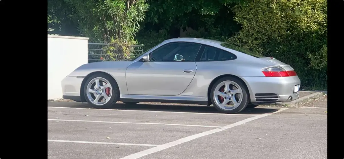Usata Porsche 996 320 CV (235 kW) 2001 Argento Coupé
