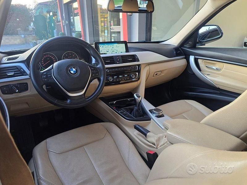Usata BMW 318 Advantage 150 CV (110 kW) 2017 Nero Station wagon
