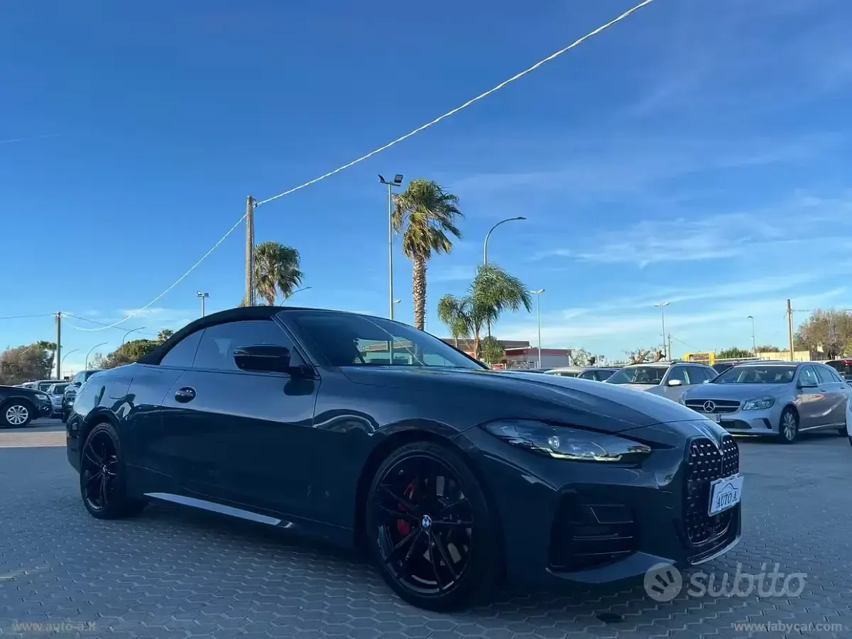 Usata BMW 420 Cabriolet M Sport 190 CV (139 kW) 2023 Grigio Cabrio