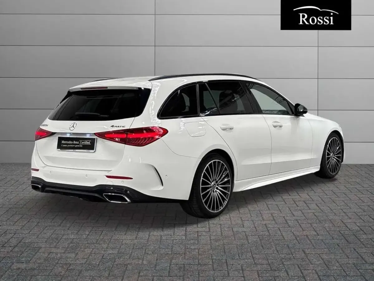 Usata Mercedes C220 Advanced 197 CV (144 kW) 2023 Bianco Station wagon