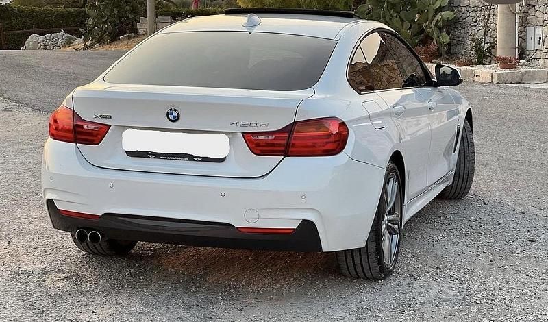 Usata BMW 420 M Sport 190 CV (139 kW) 2015 Bianco Coupé