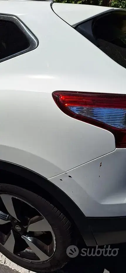 Usata Nissan Qashqai 110 CV (80 kW) 2017 Bianco SUV