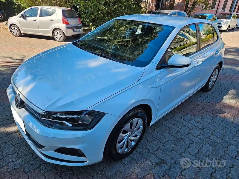 Usata VW Polo Comfortline 65 CV (47 kW) 2018 Bianco Utilitaria