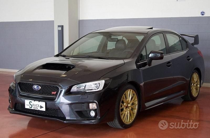 Usata Subaru WRX STI 300 CV (220 kW) 2015 Grigio Berlina