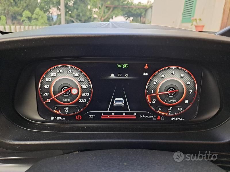 Usata Hyundai Bayon 84 CV (61 kW) 2022 Blu SUV