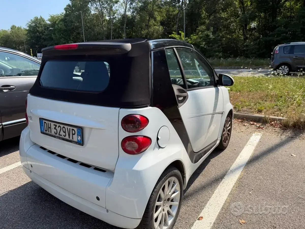 Usata Smart ForTwo Cabrio Passion 84 CV (61 kW) 2007 Bianco Cabrio