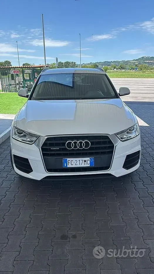 Usata Audi Q3 150 CV (110 kW) 2016 Bianco SUV