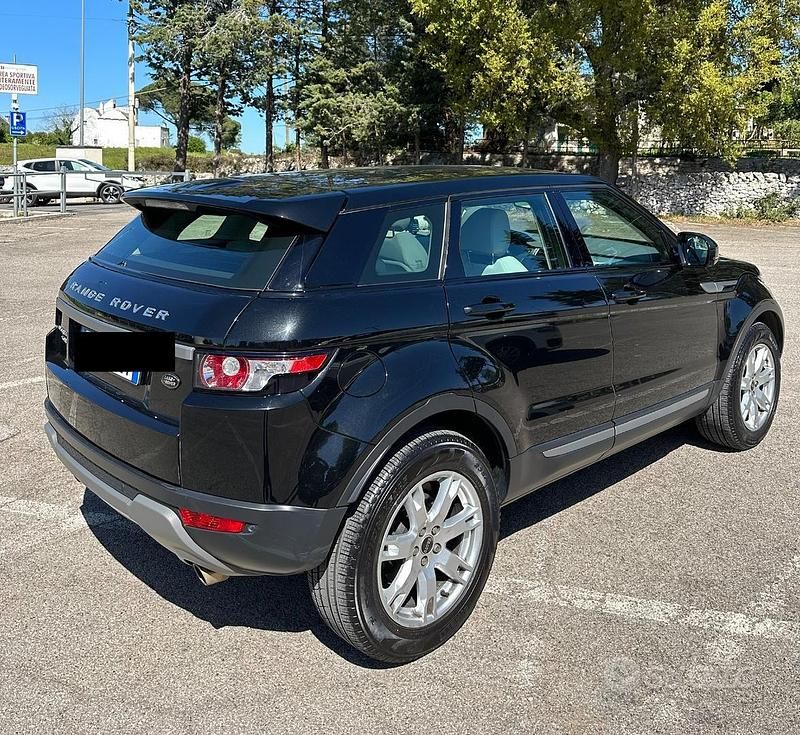 Usata Land Rover Range Rover evoque 2012 Nero SUV