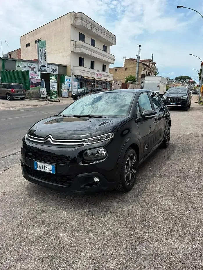 Usata Citroën C3 PureTech 82 CV (60 kW) 2017 Nero Berlina