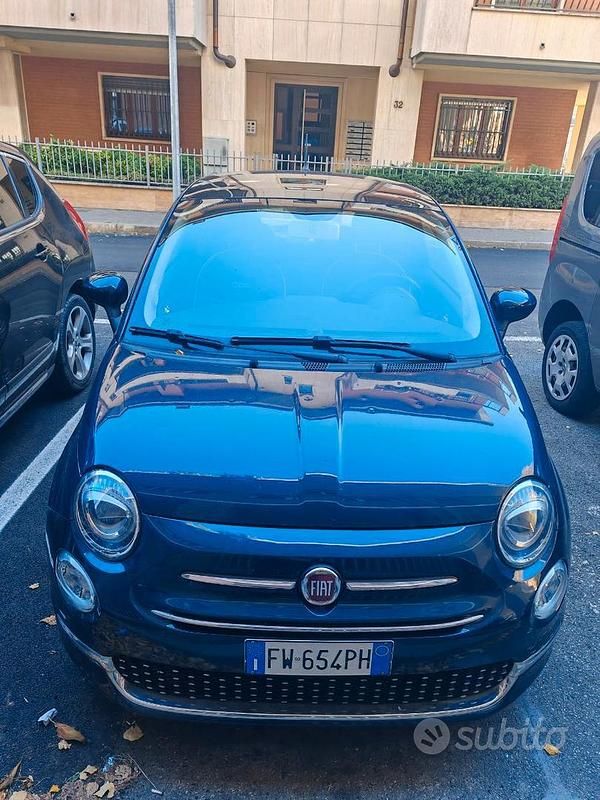 Blu Usata 2019 Fiat 500 Lounge | 8900 € (Buon prezzo) - Immagine 1/4