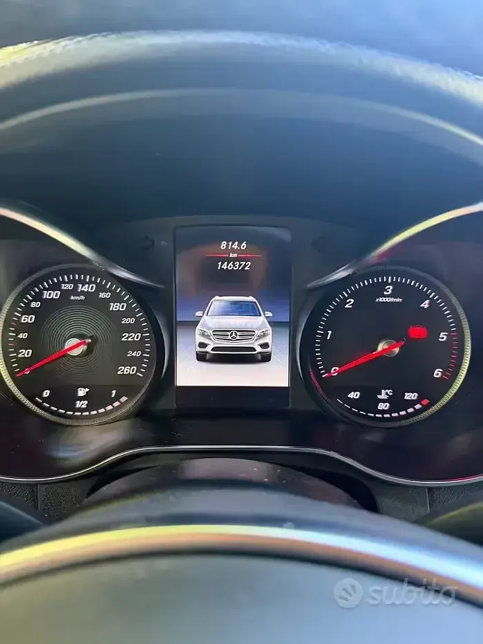Usata Mercedes GLC250 Premium 204 CV (150 kW) 2019 Bianco SUV