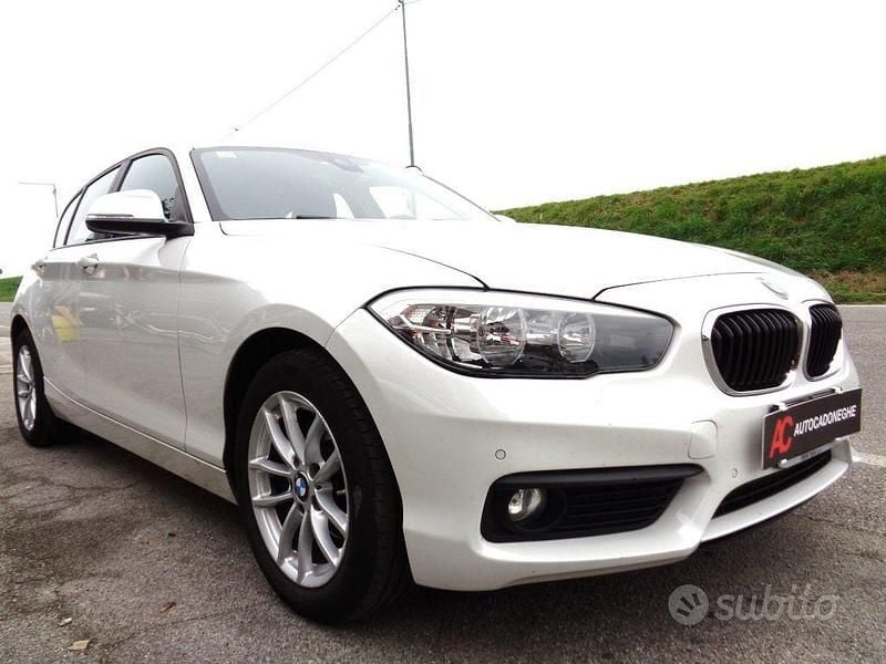 Usata BMW 116 Efficient Dynamics 116 CV (85 kW) 2018 Bianco Utilitaria