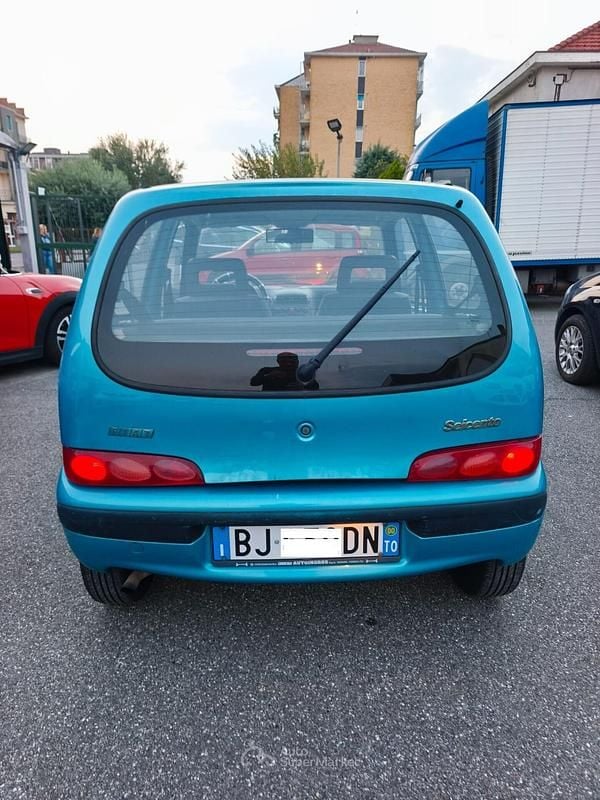 Usata Fiat Seicento Young 39 CV (28 kW) 2000 Blu Utilitaria