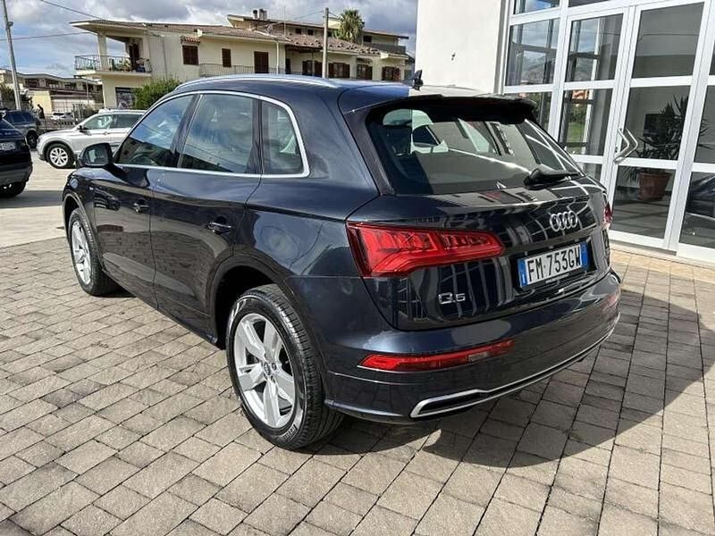 Usata Audi Q5 S-line plus 190 CV (139 kW) 2018 Blu SUV