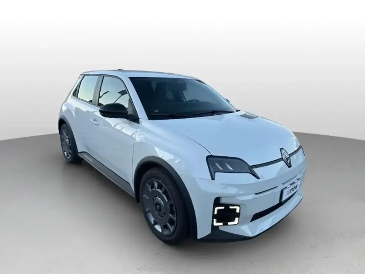 Nuova Renault 5 E-Tech Evolution 77 kW (106 CV) 2025 Bianco nacré Berlina