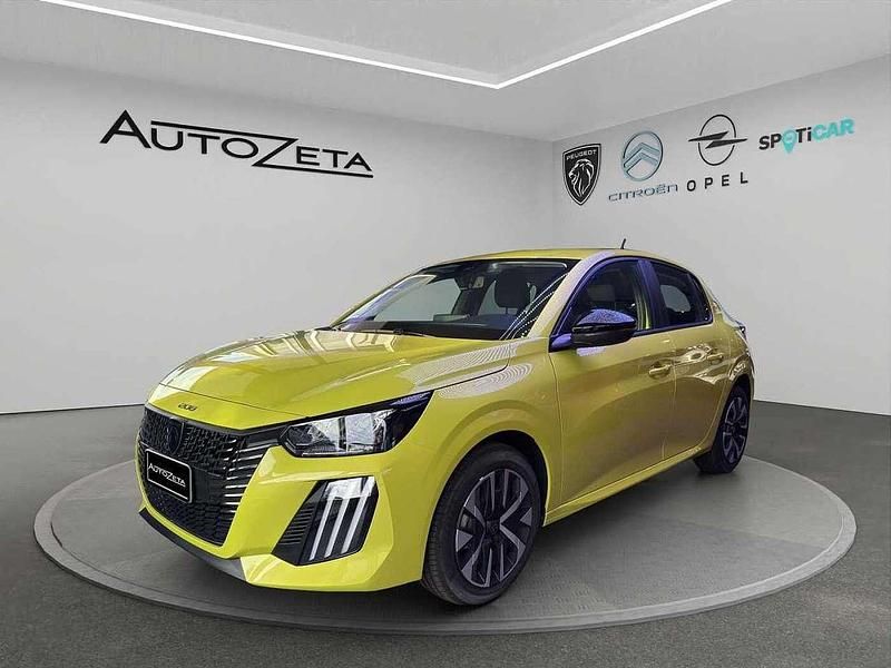 Nuova Peugeot 208 Allure 101 CV (74 kW) 2025 Giallo Utilitaria