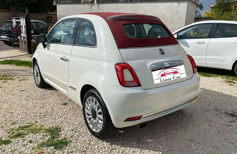 Usata Fiat 500C Lounge 69 CV (50 kW) 2017 Bianco Cabrio