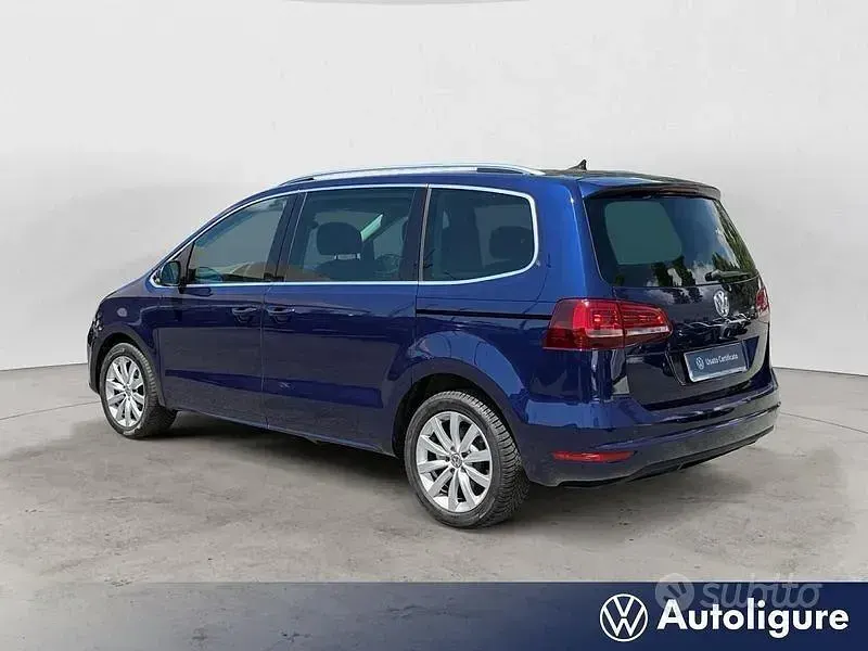 Usata VW Sharan Executive 177 CV (130 kW) 2019 Blu Monovolume