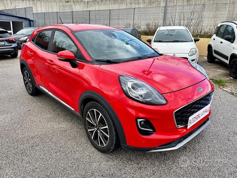 Usata Ford Puma Titanium 120 CV (88 kW) 2020 Rosso Berlina