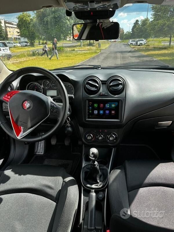 Usata Alfa Romeo MiTo 79 CV (58 kW) 2018 Nero Utilitaria