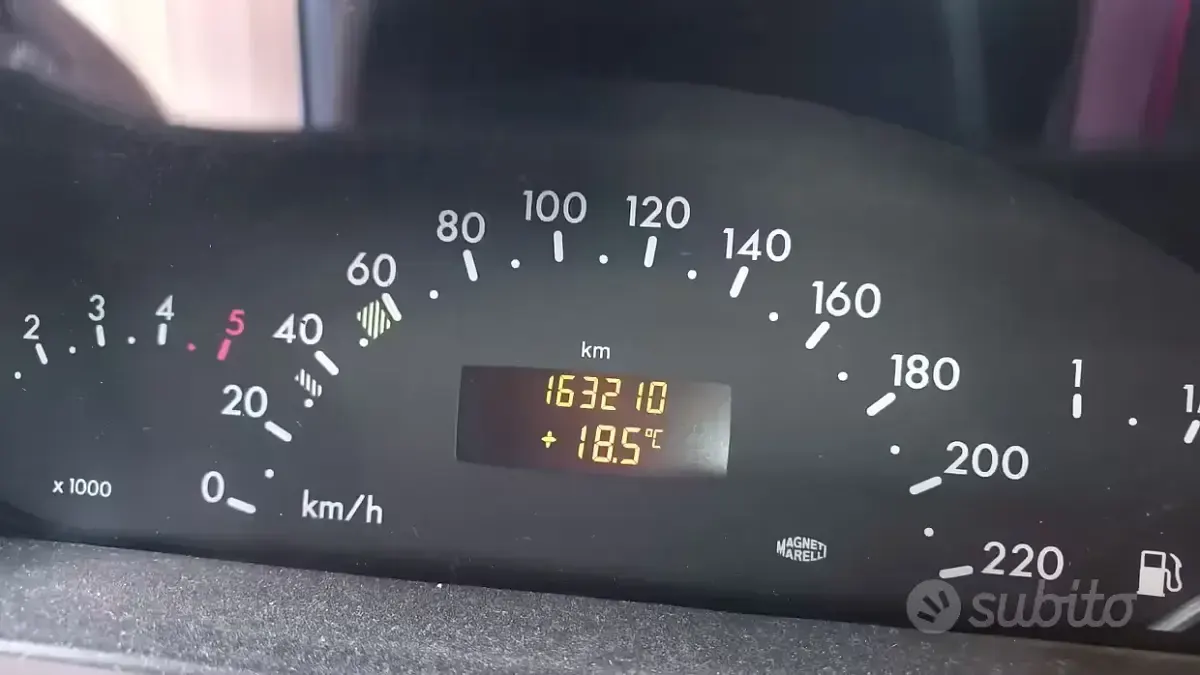 Usata Mercedes A170 Elegance 95 CV (69 kW) 2003 Grigio Berlina