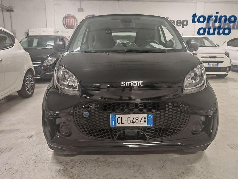 Begagnad Smart ForTwo Coupé Passion 59 kW (81 HK) 2022 Svart Halvkombi