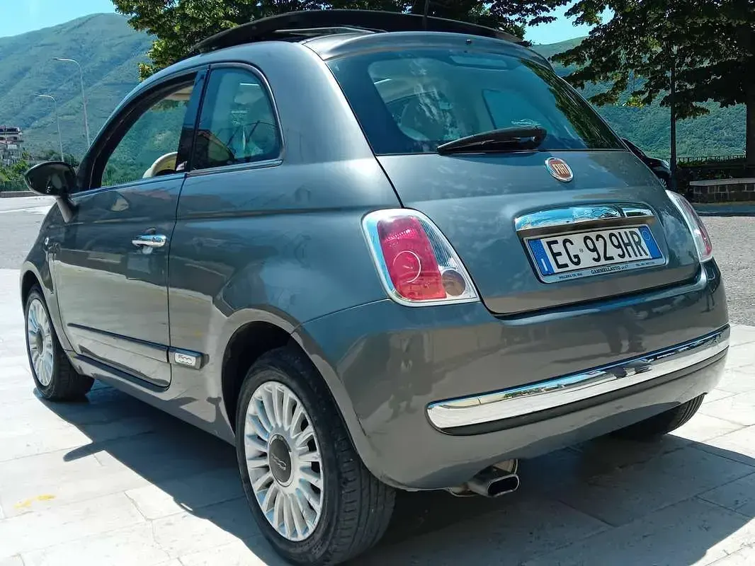 Usata Fiat 500 Lounge 69 CV (50 kW) 2011 Grigio Berlina