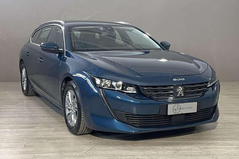 Usata Peugeot 508 Active 131 CV (96 kW) 2021 Blu met Station wagon