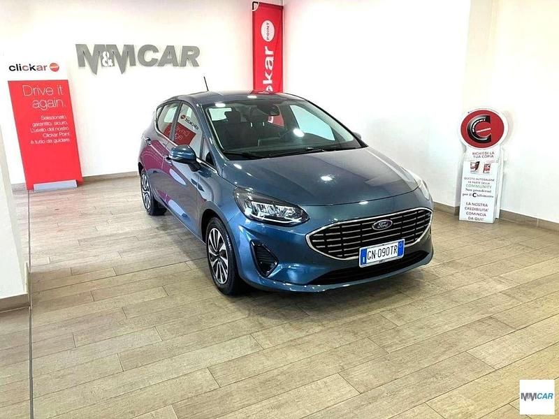 Usata Ford Fiesta Titanium 75 CV (55 kW) 2023 Grigio Berlina