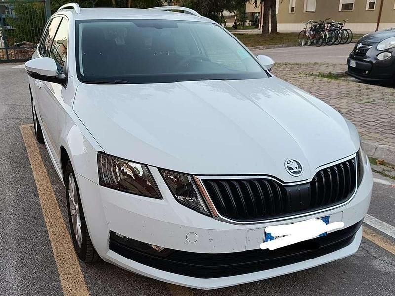 Usata Skoda Octavia G-TEC Executive 131 CV (96 kW) 2019 Bianco Station wagon