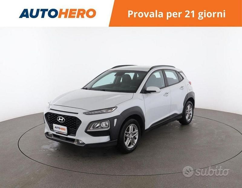 Bianco Usata 2020 Hyundai Kona SUV | 13.899 € (Buon prezzo) - Immagine 1/2