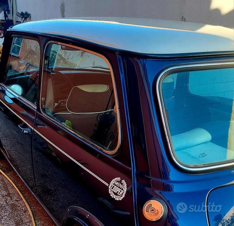 Usata Austin Mini 1986 Blu Berlina