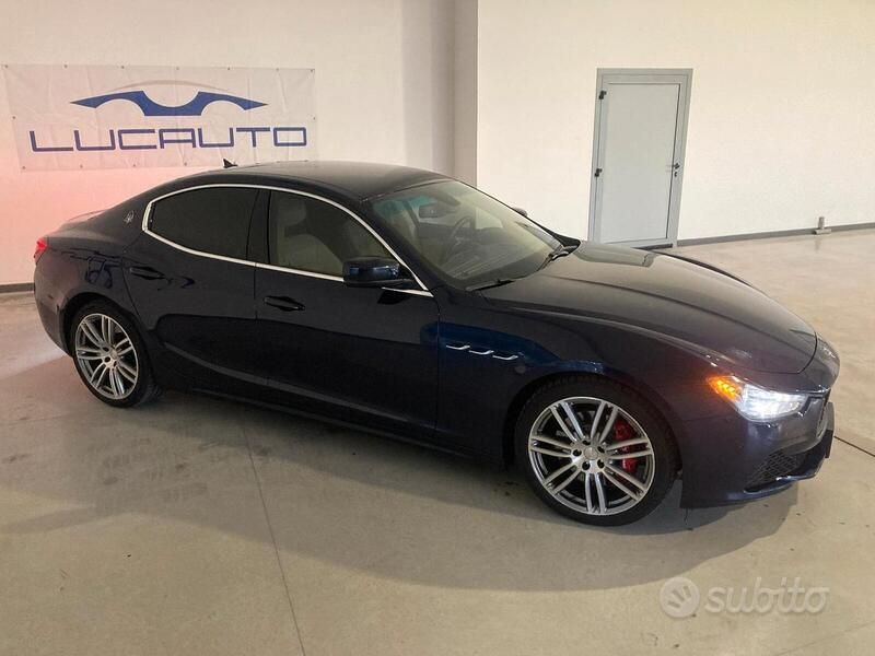Usata Maserati Ghibli 275 CV (202 kW) 2015 Blu Coupé
