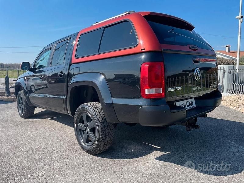 Usata VW Amarok Highline 164 CV (120 kW) 2011 Nero Pick-up