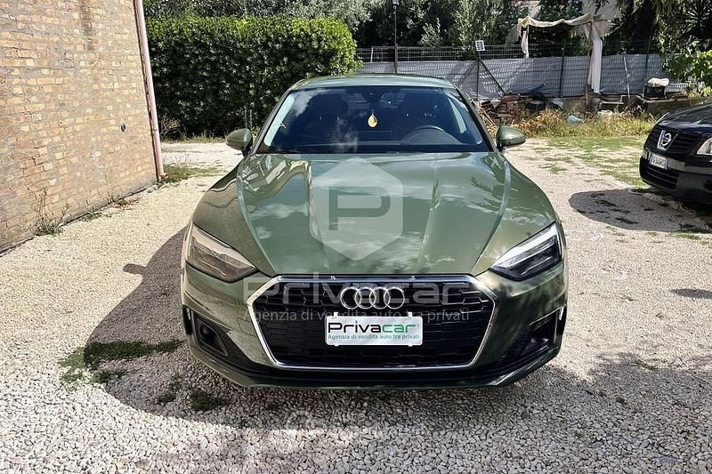 Usata Audi A5 Comfort 170 CV (125 kW) 2020 Verde Berlina