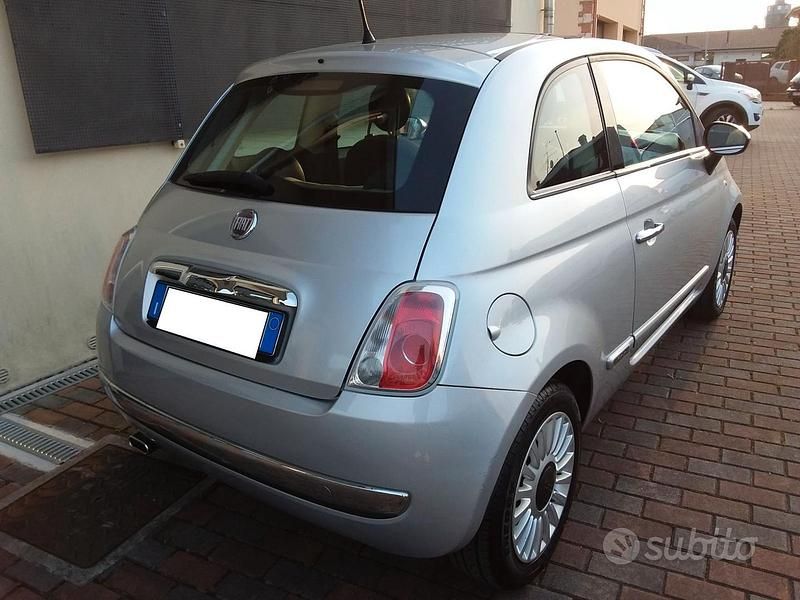 Usata Fiat 500 Lounge 69 CV (50 kW) 2009 Grigio Cabrio