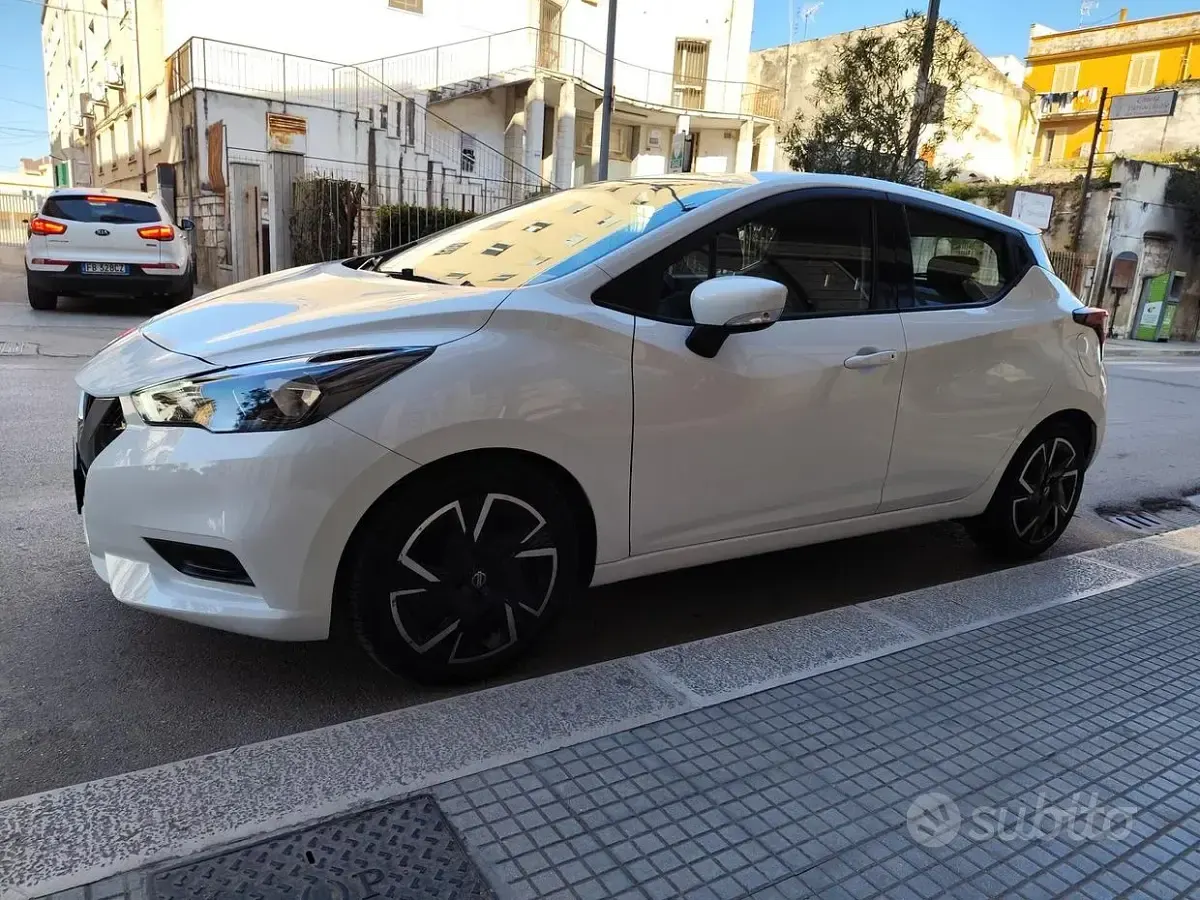 Usata Nissan Micra 92 CV (67 kW) 2021 Bianco Utilitaria