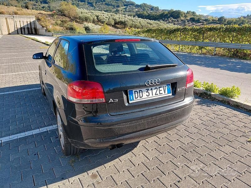 Usata Audi A3 105 CV (77 kW) 2006 Nero Berlina