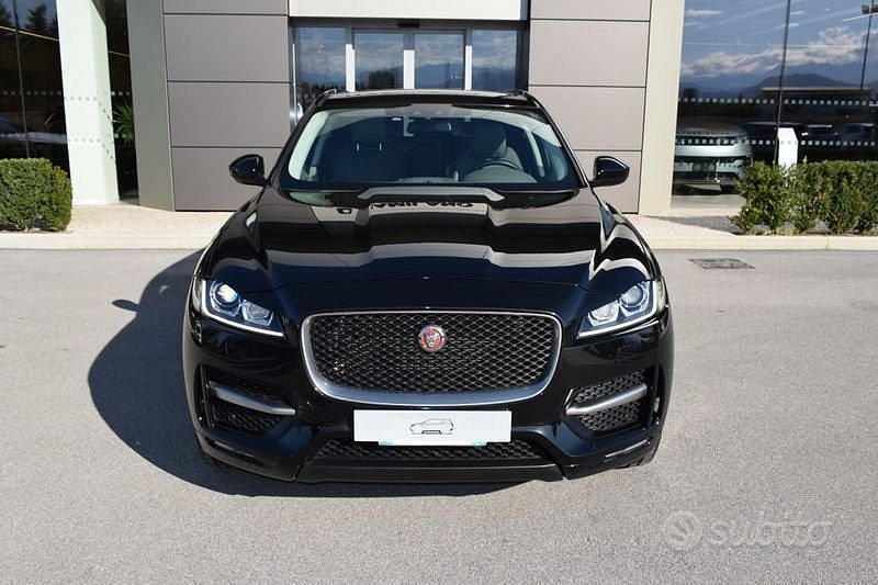 Usata Jaguar F-Pace R-Sport 300 CV (220 kW) 2016 Nero SUV