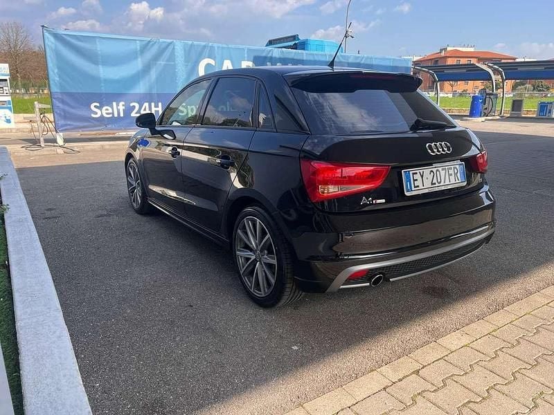 Usata Audi A1 Sportback S-Line 90 CV (66 kW) 2014 Nero Utilitaria