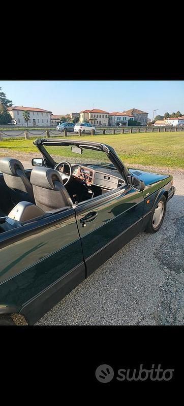 Usata Saab 900 Cabriolet Aero 141 CV (103 kW) 1992 Verde Cabrio