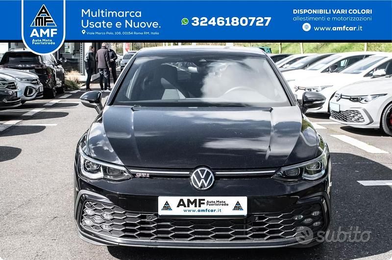 Usata VW Golf VIII GTI 245 CV (180 kW) 2022 Nero Berlina