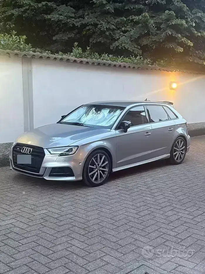 Usata Audi S3 300 CV (220 kW) 2019 Grigio Berlina