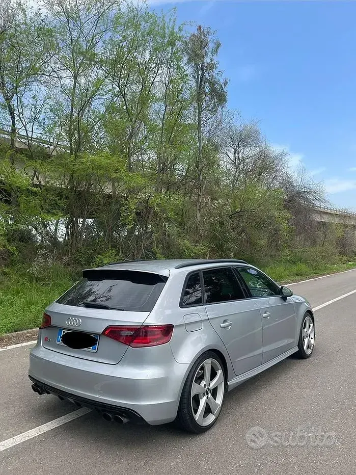 Usata Audi S3 300 CV (220 kW) 2014 Grigio Berlina