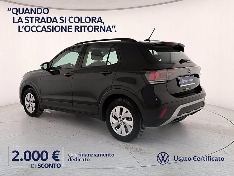 Usata VW T-Cross Life 116 CV (85 kW) 2024 Nero SUV