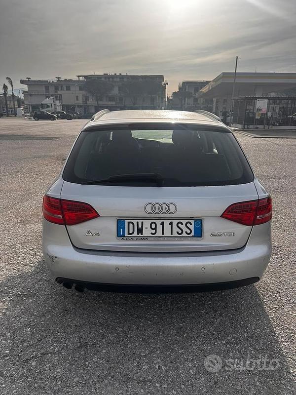 Usata Audi A4 Advanced 170 CV (125 kW) 2009 Grigio Station wagon