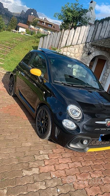 Usata Abarth 595 Pista 160 CV (117 kW) 2018 Nero Utilitaria