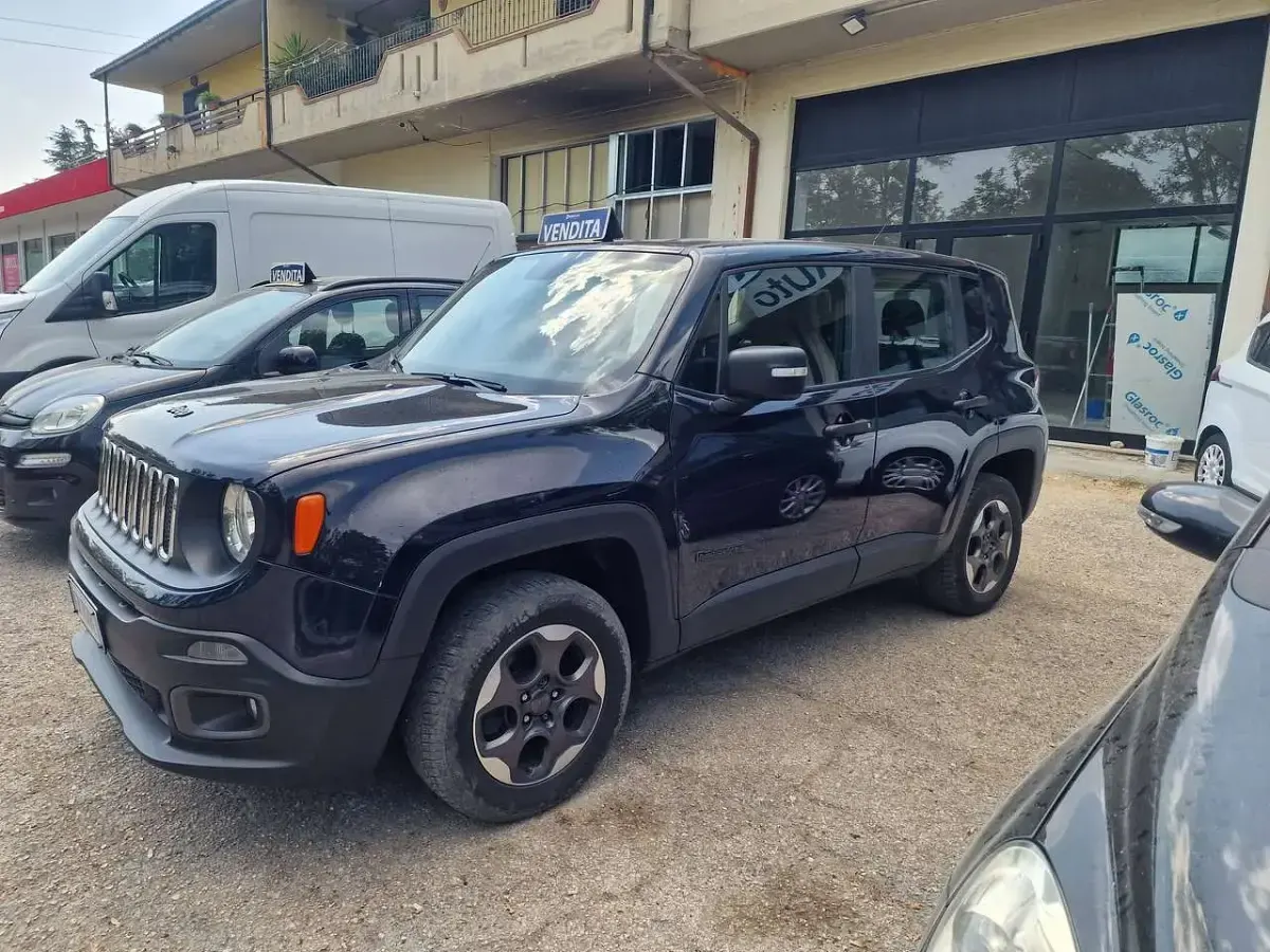 Usata Jeep Renegade Limited 140 CV (102 kW) 2018 Blu/azzurro SUV