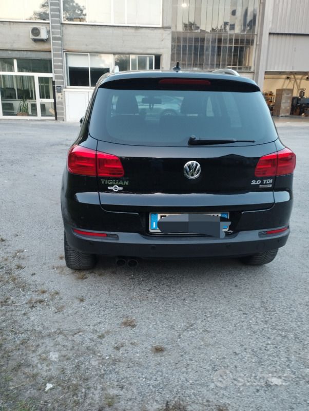 Usata VW Tiguan 140 CV (102 kW) 2012 Nero SUV